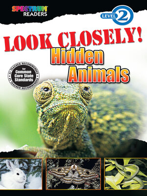 cover image of Look Closely! Hidden Animals
